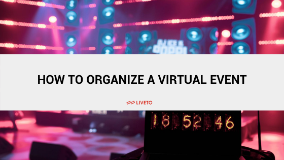 How to organize a virtual event