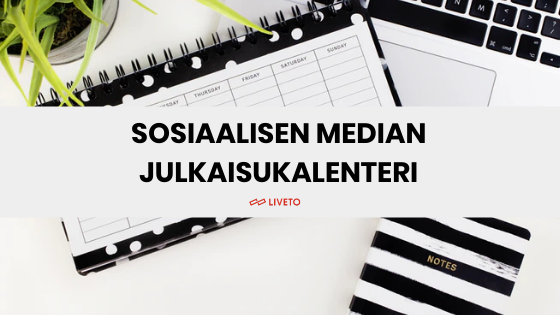 Tapahtumamarkkinoinnin julkaisukalenteri