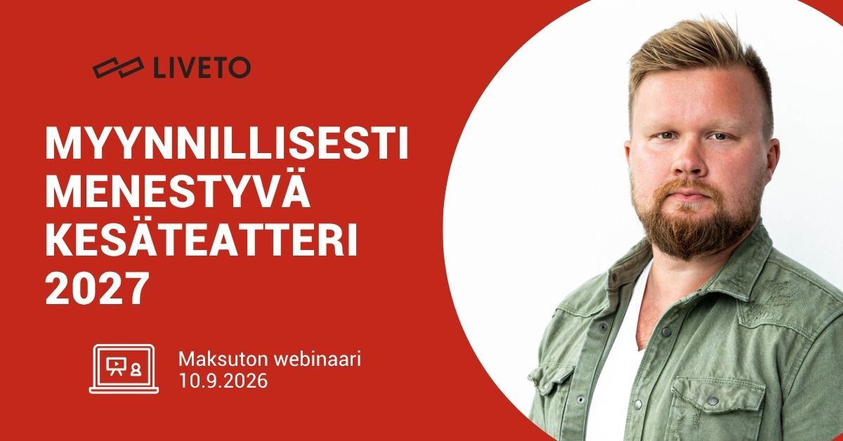 Myynnillisesti menestyvä kesäteatteri